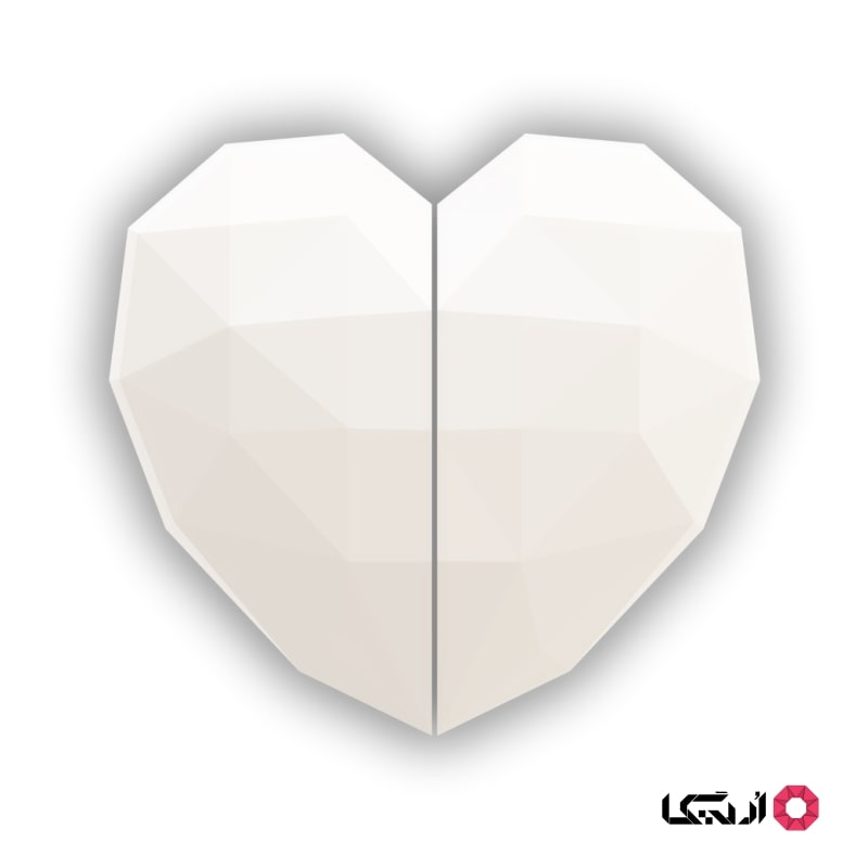 پازل سه بعدی قلب (مدل جعبه)